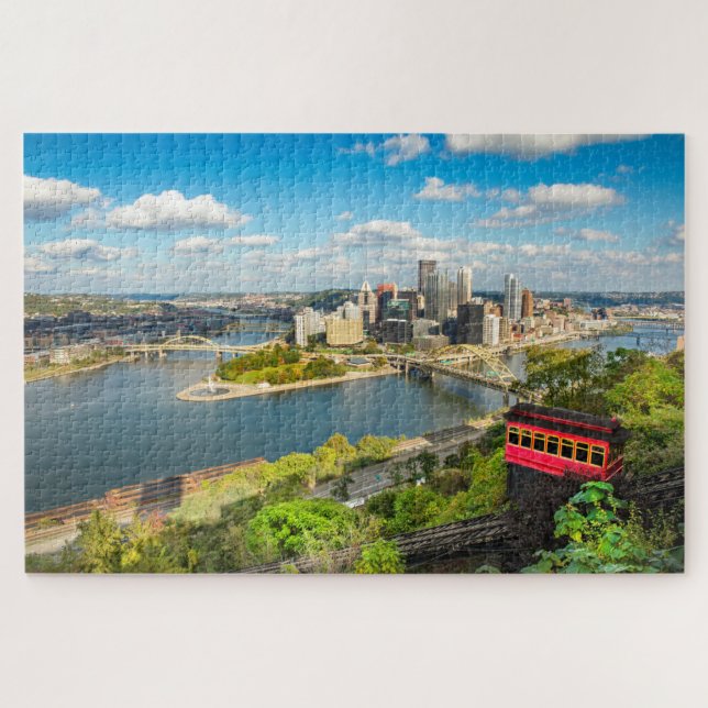 Puzzle Incline Pittsburgh Pennsylvania Duquesne (Horizontal)