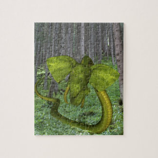 Puzzle Increíble Elefante Python