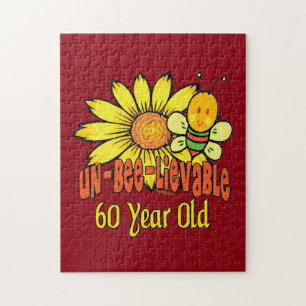 Puzzle Increíble regalo de cumpleaños número 60