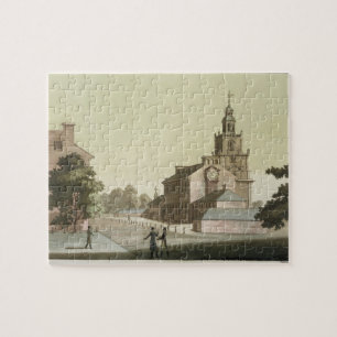 Puzzle Independencia Pasillo, Philadelphia, Pennsylvania,