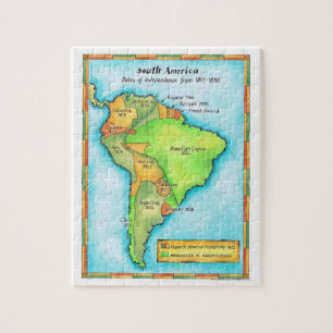 Puzzle Independencia suramericana