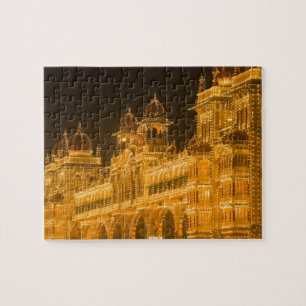 Puzzle INDIA, Karnataka, Mysore : Palacio del Majaraja (n