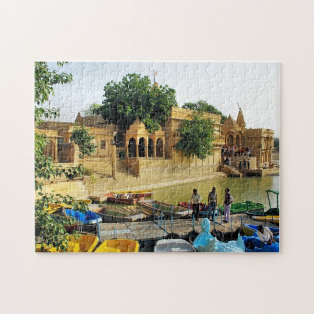 Puzzle India Rajastán Templo Radisar (Horizontal)