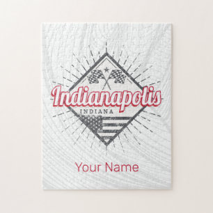Puzzle Indianapolis City Indiana Estados Unidos