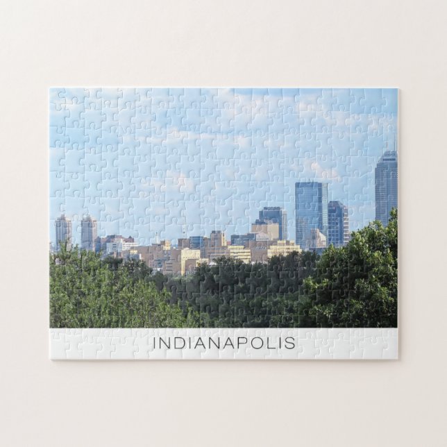 Puzzle Indianapolis Skyline (Horizontal)