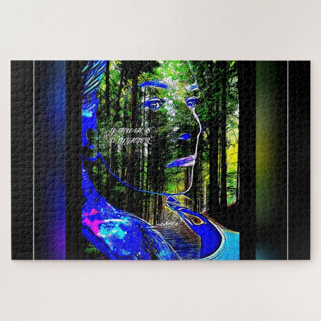 Puzzle Indigo Candy 01 (Horizontal)