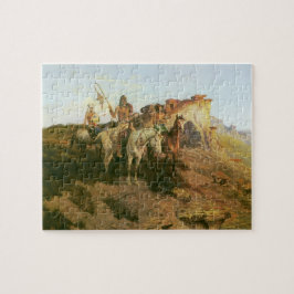 Puzzle Indios antiguos, Merodeadores de la Pradera, Seltz