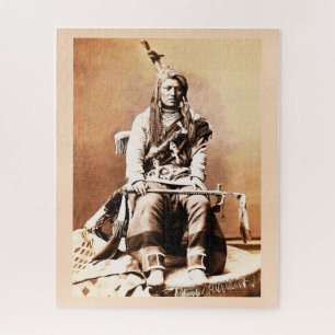 Puzzle Indios de cuervo