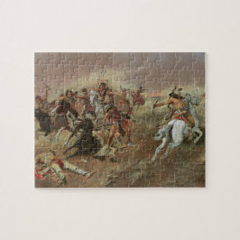 Puzzle Indios vintage, por supremacía de CM Russell