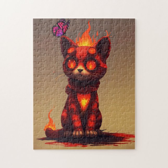 Puzzle Inferno Kitty (Vertical)