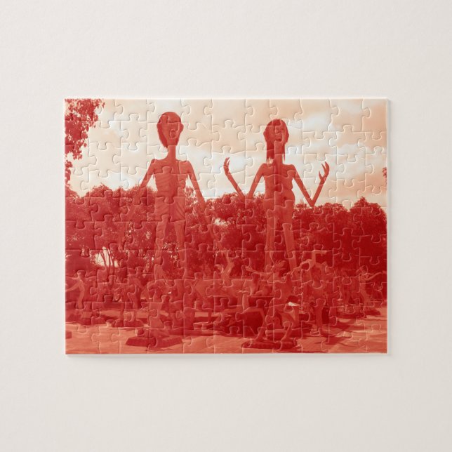 Puzzle Infierno Budista... Tailandia (Horizontal)