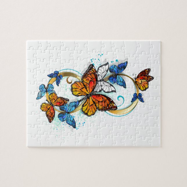 Puzzle Infinidad de Mariposas Monarca (Horizontal)
