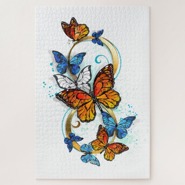 Puzzle Infinidad de Mariposas Monarca (Vertical)