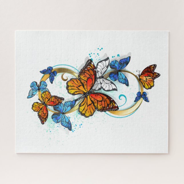 Puzzle Infinidad de Mariposas Monarca (Horizontal)