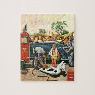 Puzzle Inflación del juguete de la playa