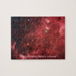 Puzzle Infrarrojos de nebulosa de Norteamérica