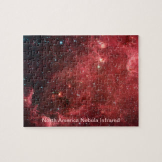 Puzzle Infrarrojos de nebulosa de Norteamérica