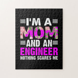 Puzzle Ingeniero Art A Mom Y Un Ingeniero