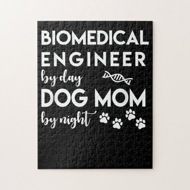 Puzzle Ingeniero biomédico Perro Mamá Perro Ingeniero de  (Vertical)