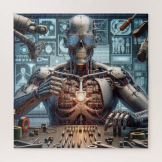 Puzzle Ingeniero de robots
