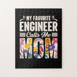 Puzzle Ingeniero Mi Ingeniero Favorito Me Llama Mamá