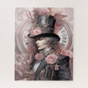 Puzzle Ingeniero Roseado: Inventor de Steampunk Rosado