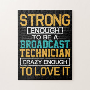 Puzzle Ingeniero Suficientemente Loco Como Para Ser Técni