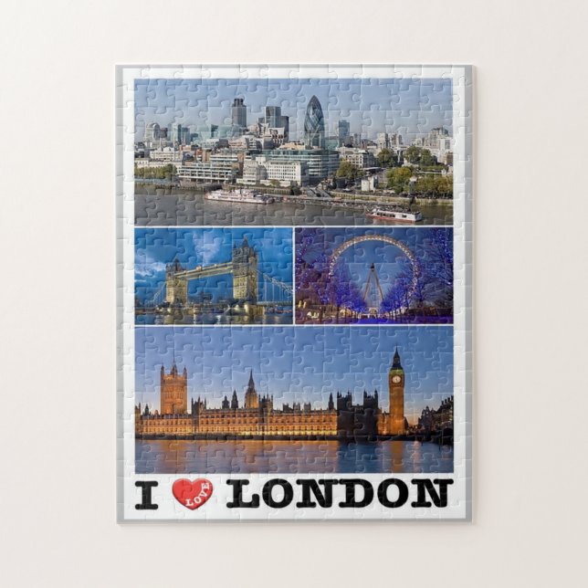 Puzzle Inglaterra - Londres - Amo - (Vertical)