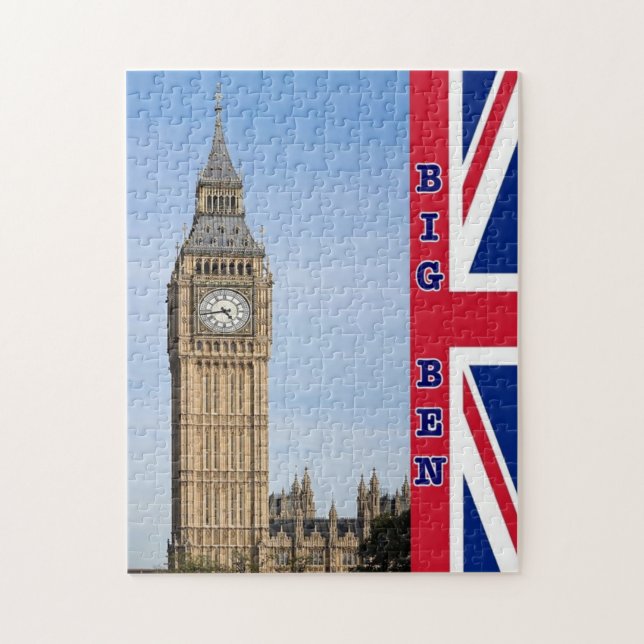Puzzle Inglaterra - Londres - Big Ben - (Vertical)