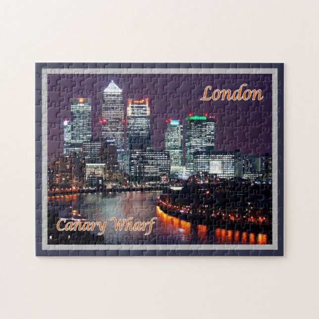 Puzzle Inglaterra - Londres - Canary Wharf - (Horizontal)