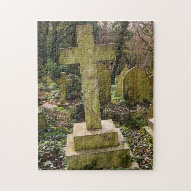 Puzzle Inglaterra, Londres, Cementerio de Highgate, tumba (Vertical)