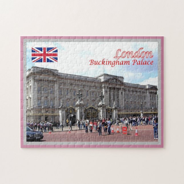 Puzzle Inglaterra - Londres - Palacio de Buckingham - (Horizontal)