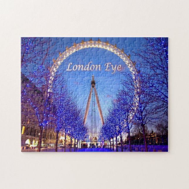 Puzzle Inglaterra - Ojo de Londres - (Horizontal)