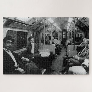 Puzzle Inglaterra vintage Londres ferrocarril interior de