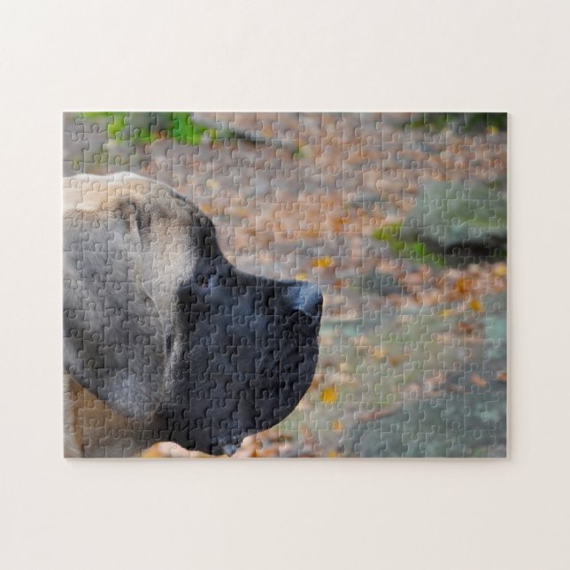 Puzzle Inglés Mastiff. (Horizontal)