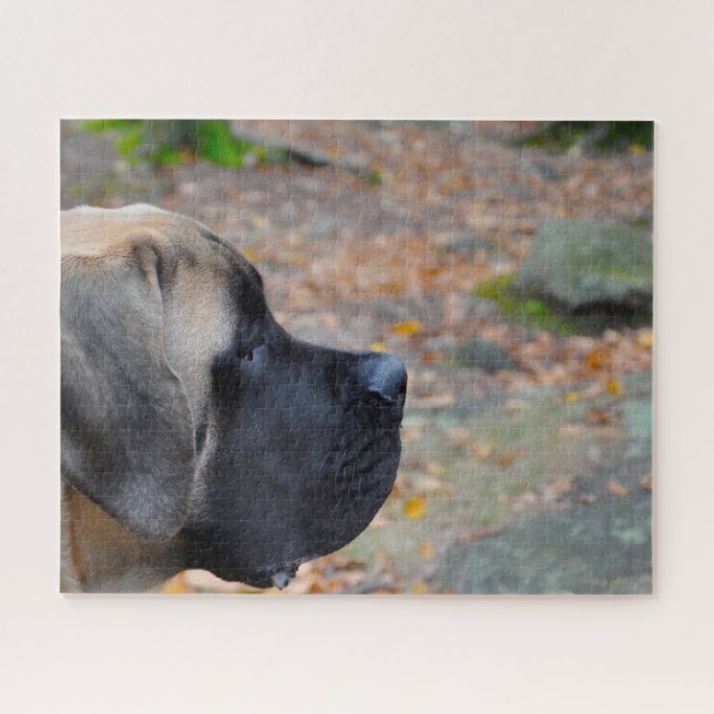 Puzzle Inglés Mastiff. (Horizontal)