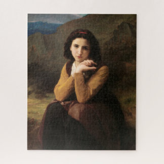 Puzzle Inocencia Mignon de Muchacha Adolescente, Bouguere