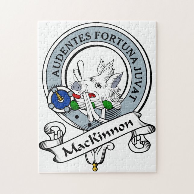 Puzzle Insignia del clan de MacKinnon (Vertical)