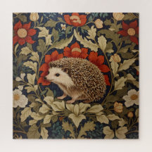 Inspiración de Woodland Hedgehog William Morris