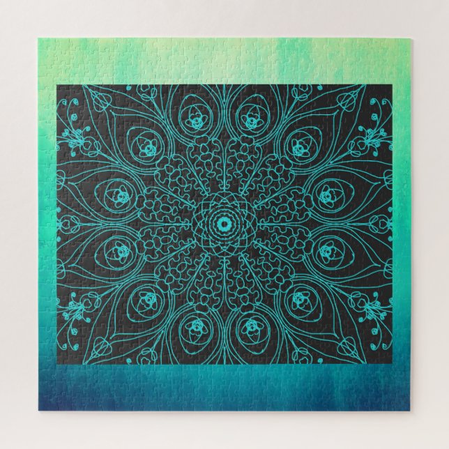 Puzzle Inspiraciones de pavo real (Vertical)