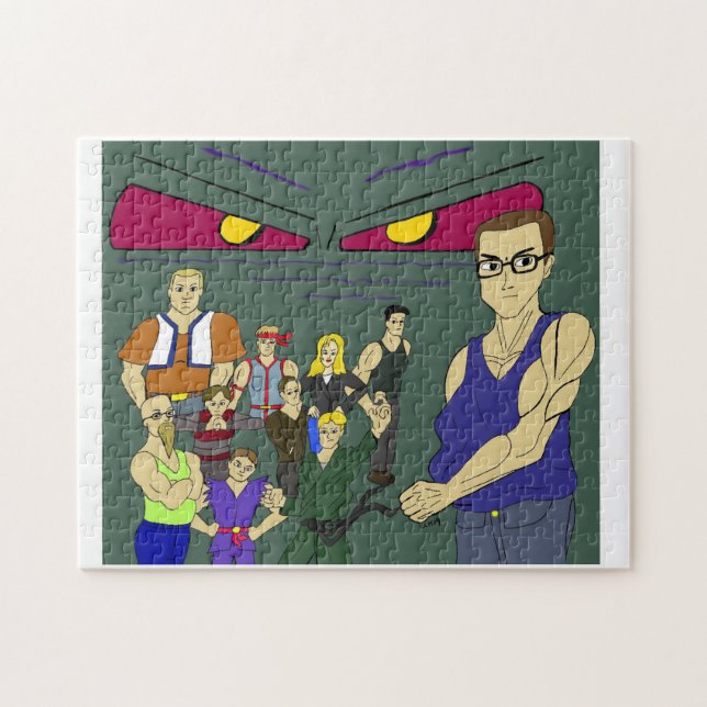 Puzzle inspirado en el anime de compañeros de clase (Horizontal)