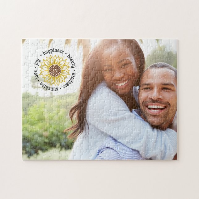 Puzzle Inspirador | Foto personalizada (Horizontal)