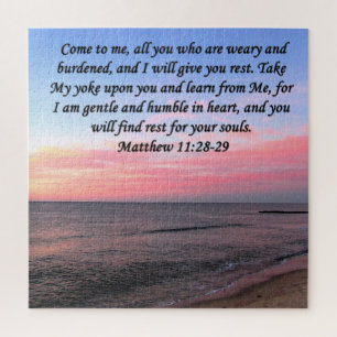 PUZZLE INSPIRING MATTHEW 28 OCEAN FOTO DESIGN