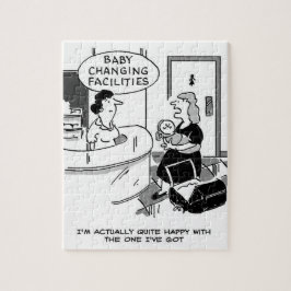 Puzzle Instalaciones para cambiar bebés en una tienda