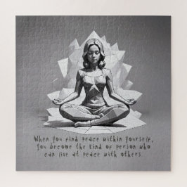Puzzle Instructor de Meditación de Yoga Reiki Master Lotu