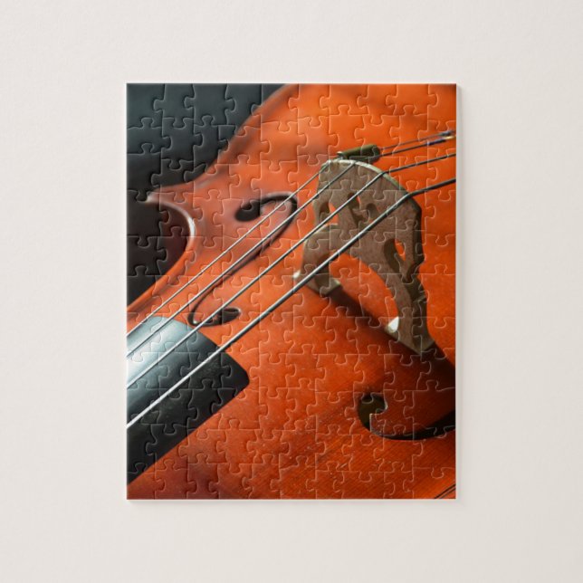 Puzzle Instrumento de madera de instrumentos de cuerda Ce (Vertical)