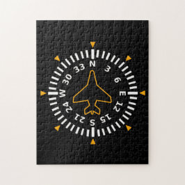 Puzzle Instrumento de vuelo de brújula para aeronaves