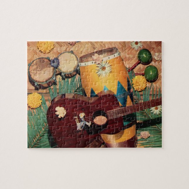 Puzzle Instrumentos de música latinoamericana (Horizontal)