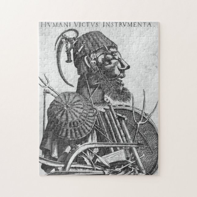 Puzzle Instrumentos de sustento humano, Arcimboldo (Vertical)