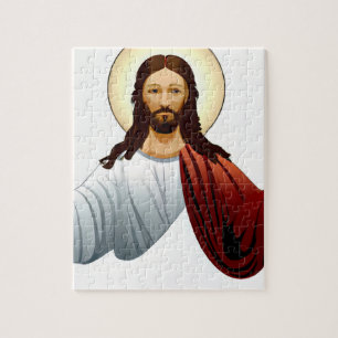 Puzzle Inteligencia Artificial Arte de Jesús con brazos a